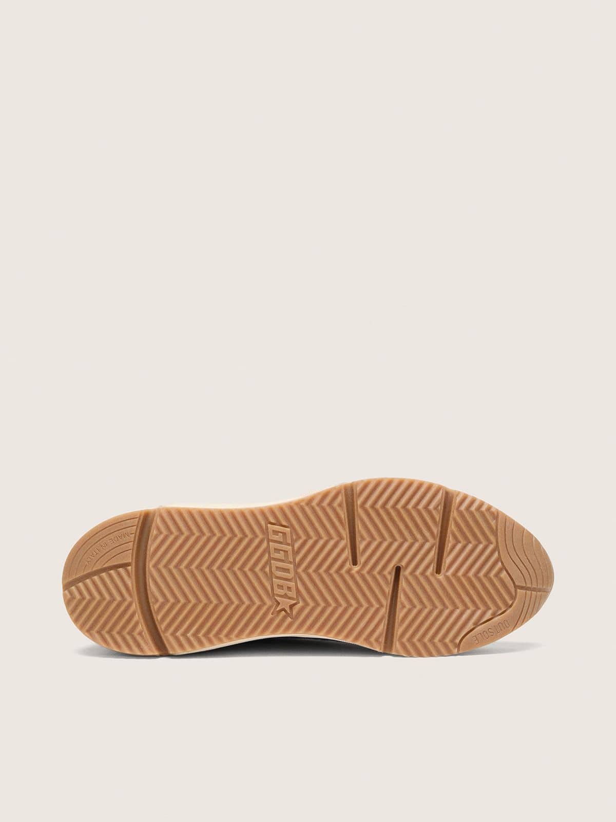 Golden Goose - Running Sole Herren aus kornblumenblauem Rauleder mit wei&szlig;em Stern in 