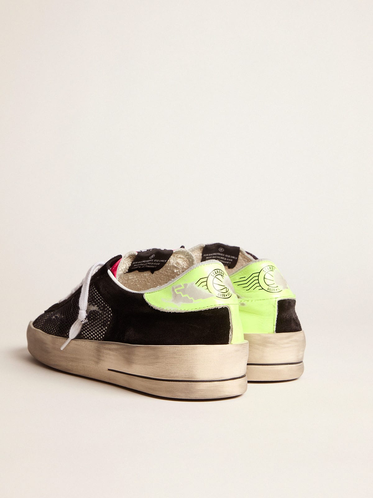 Golden Goose - Stardan Édition Limitée pour homme fuchsia et jaunes in 