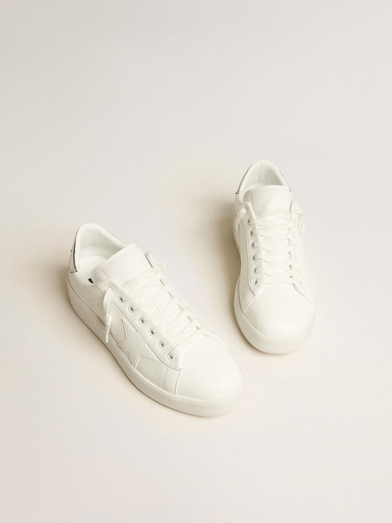Golden Goose - Purestar de hombre bio-based con estrella blanca y refuerzo del tal&oacute;n efecto espejo in 