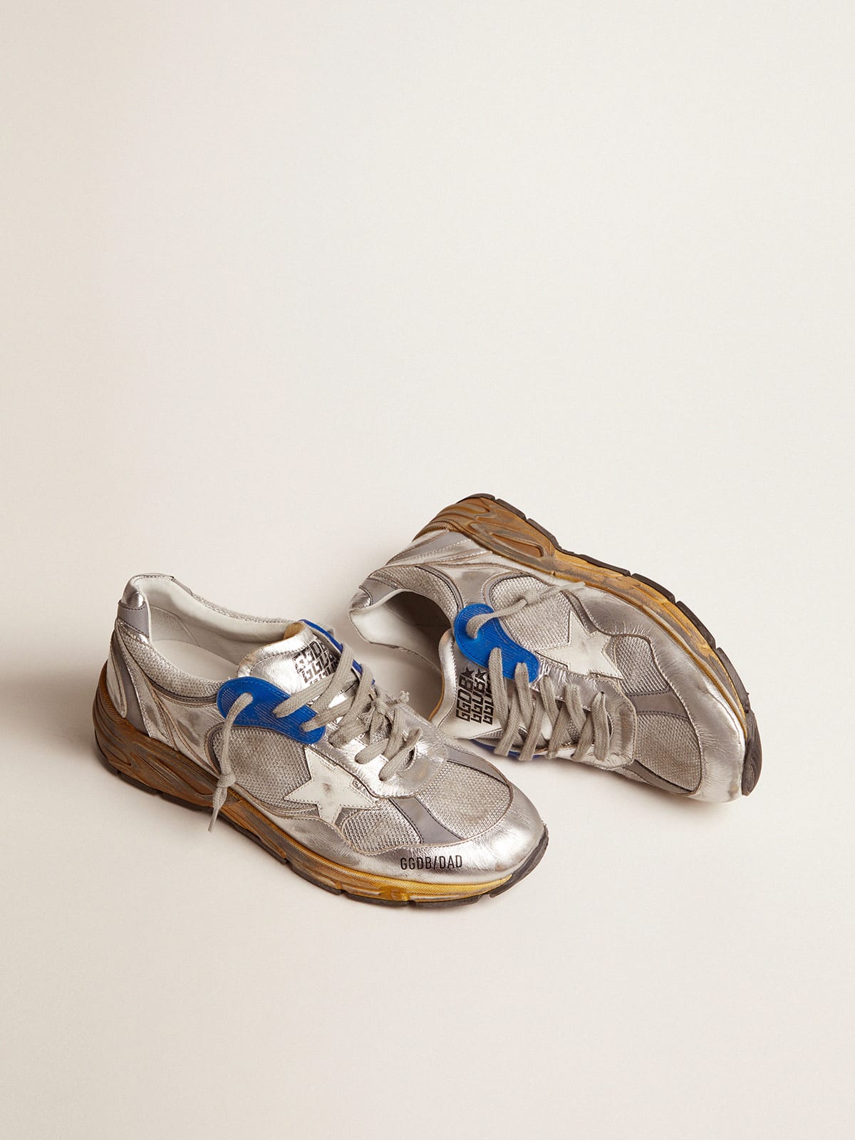 Dad Star Uomo color argento Golden Goose