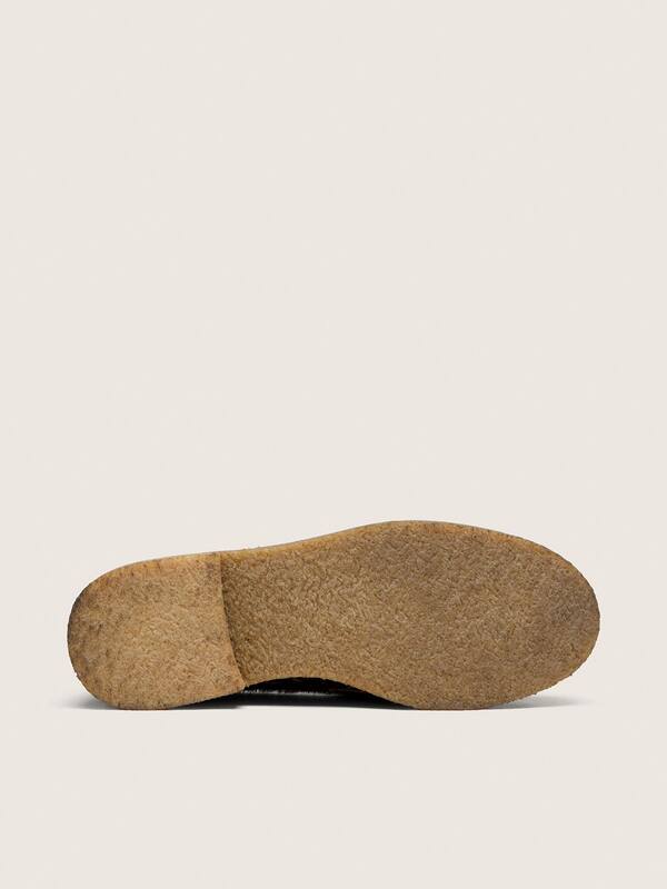 Golden Goose - Men's Jerry loafers in leopard-print pony skin in 