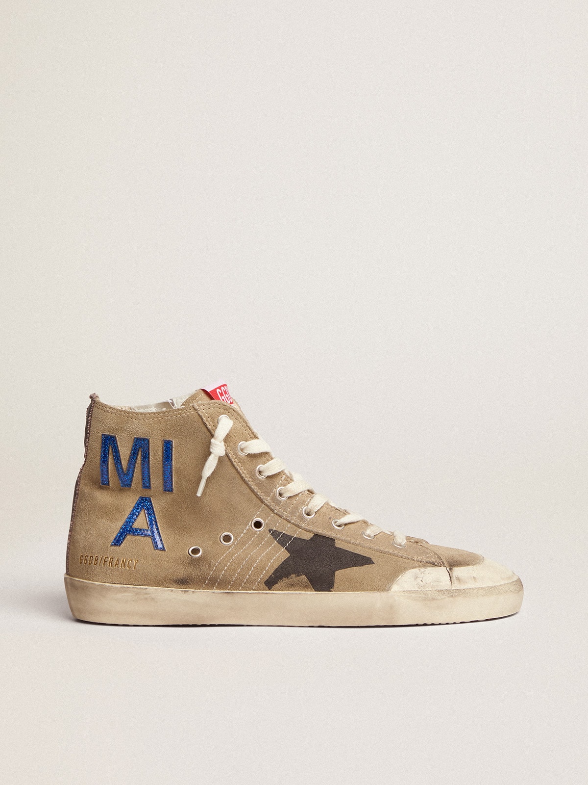 Golden Goose - Men's Francy Penstar in dove gray suede in 