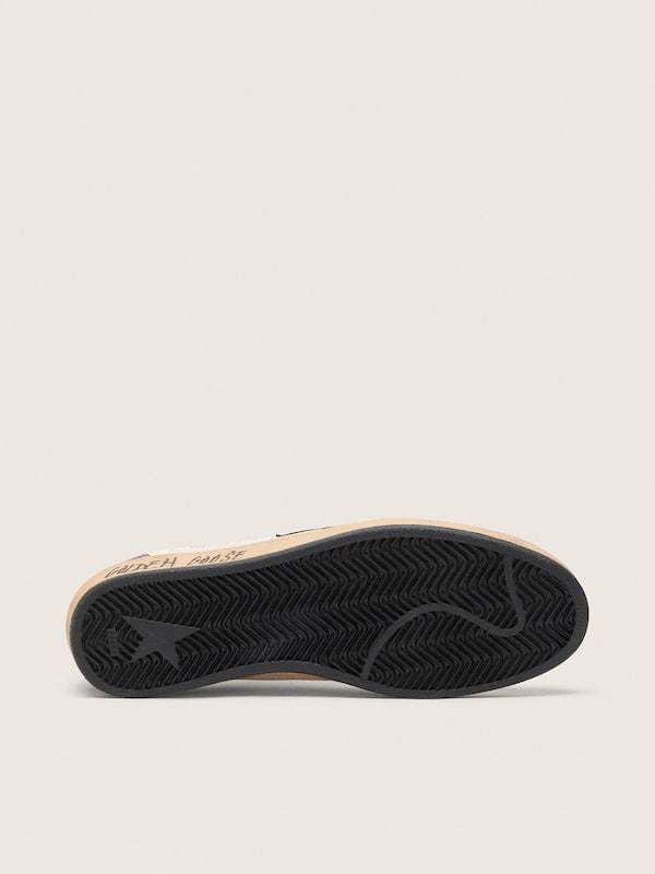 Golden Goose - Men's Ball Star in nappa and mesh with suede star and brown leather inserts in 