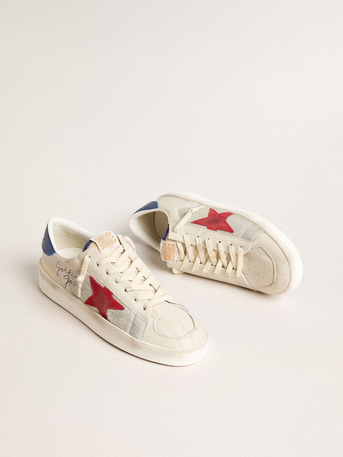 golden goose red white blue