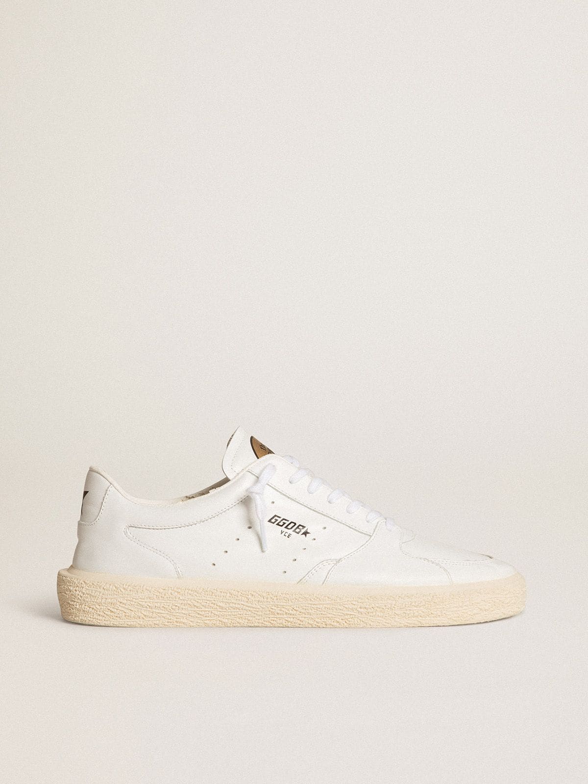 Golden Goose - Men's Tenth Star in white leather in 