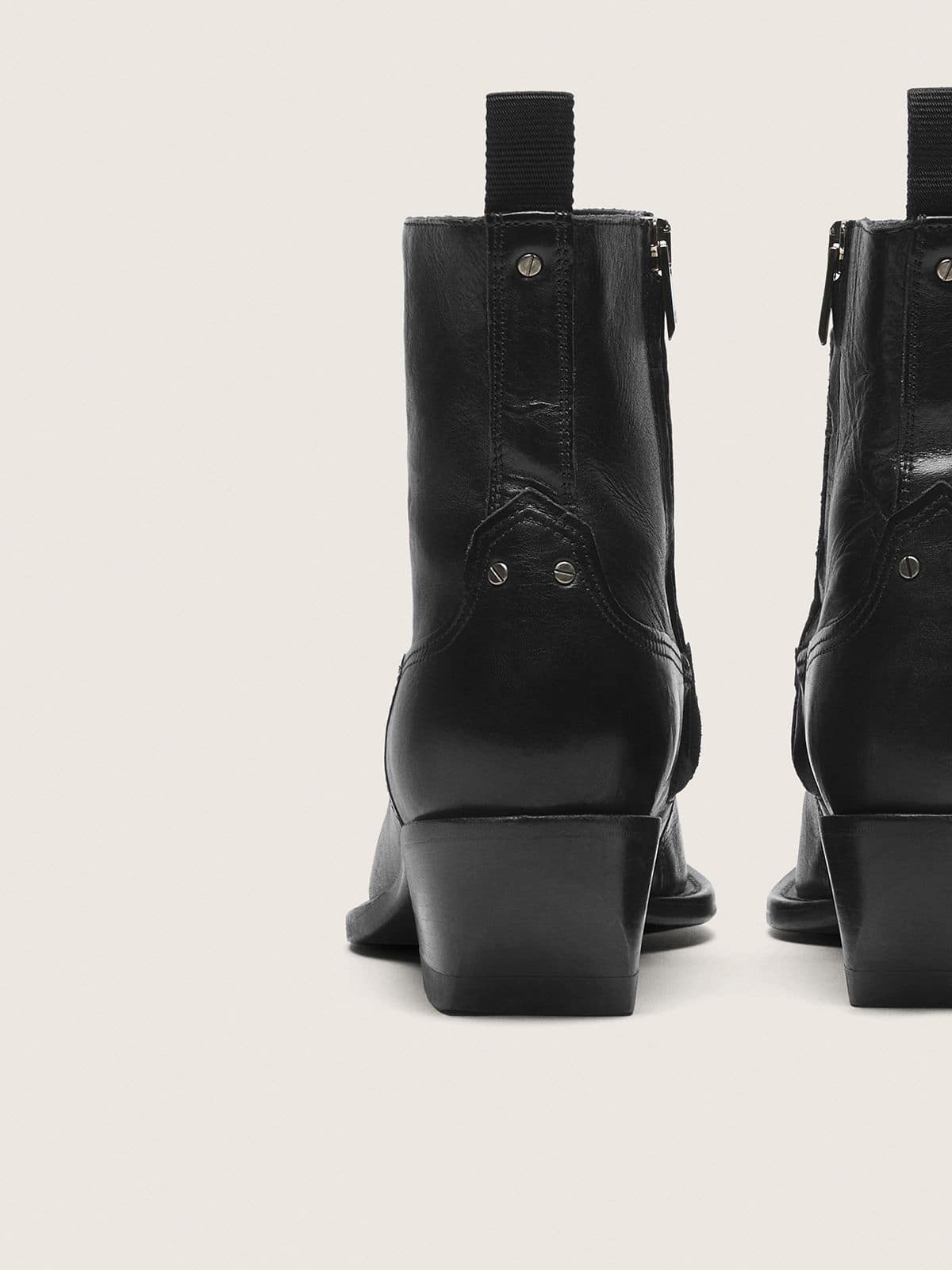 Golden Goose - Botas Debbie bajas de hombre de piel negra in 