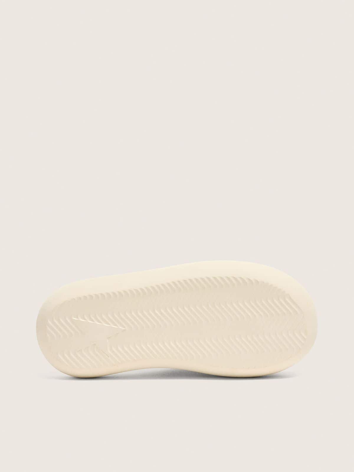 Golden Goose - Men's Space-Star Slide slip-ons in white leather in 