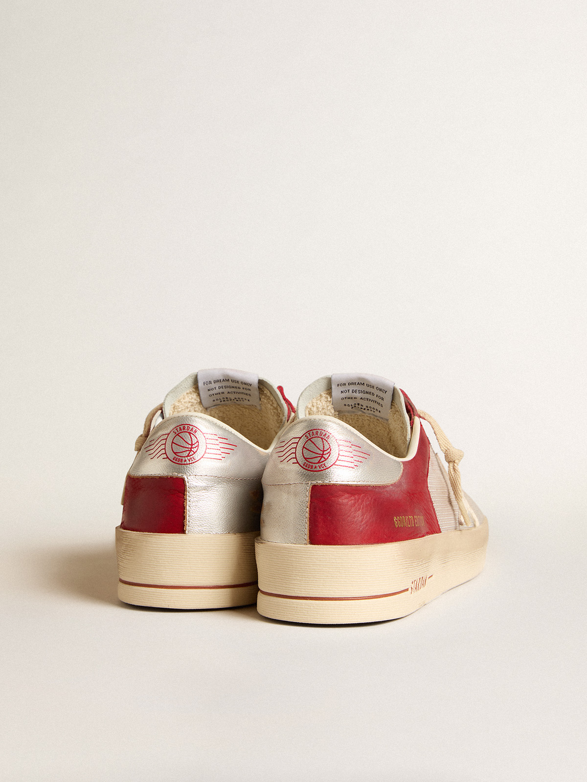 Golden Goose - Men's Stardan LTD in mesh and nubuck with nappa star and leather heel tab in