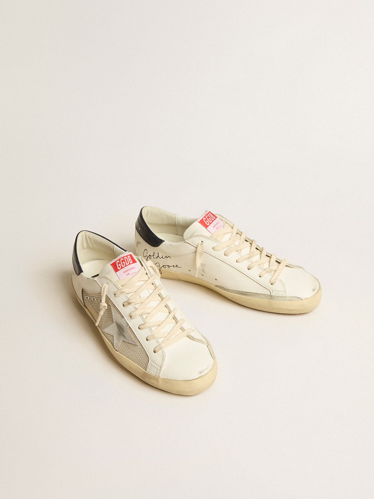 Golden goose argento e oro best sale