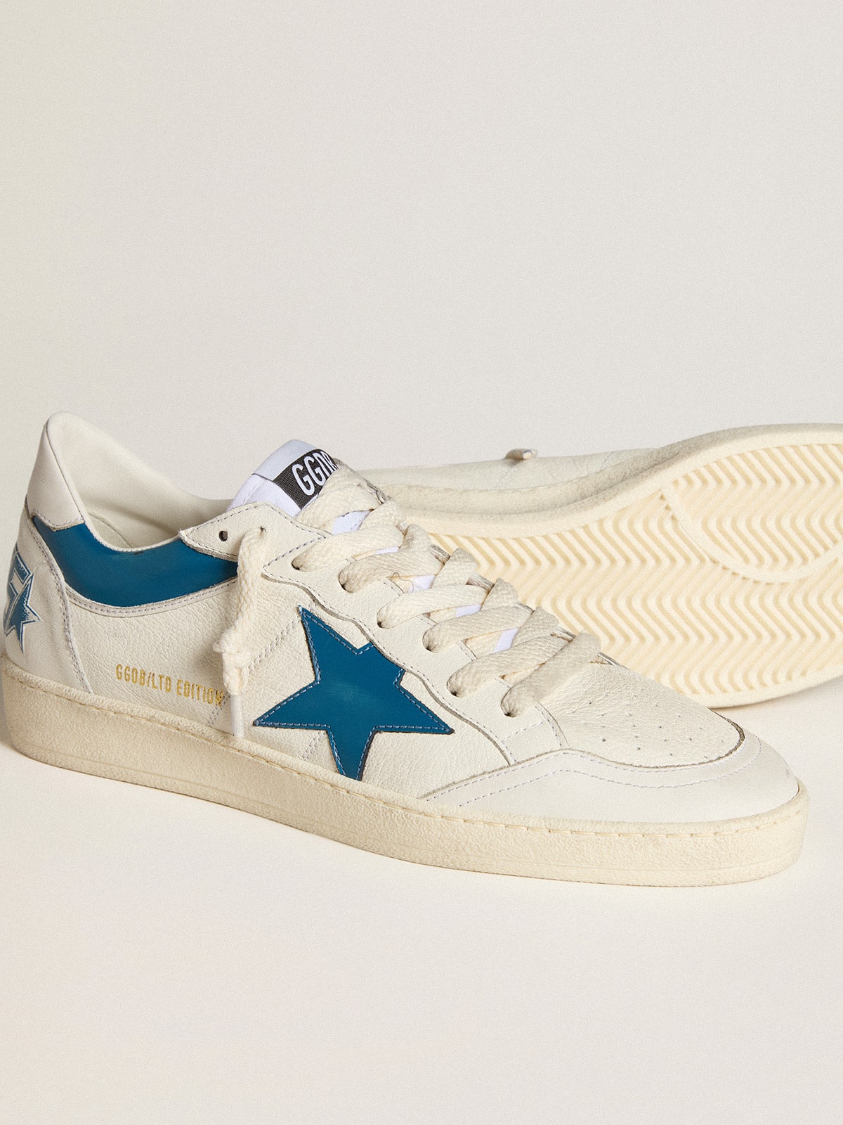 限定版 Ball Star ナッパレザー レザースター（ターコイズ