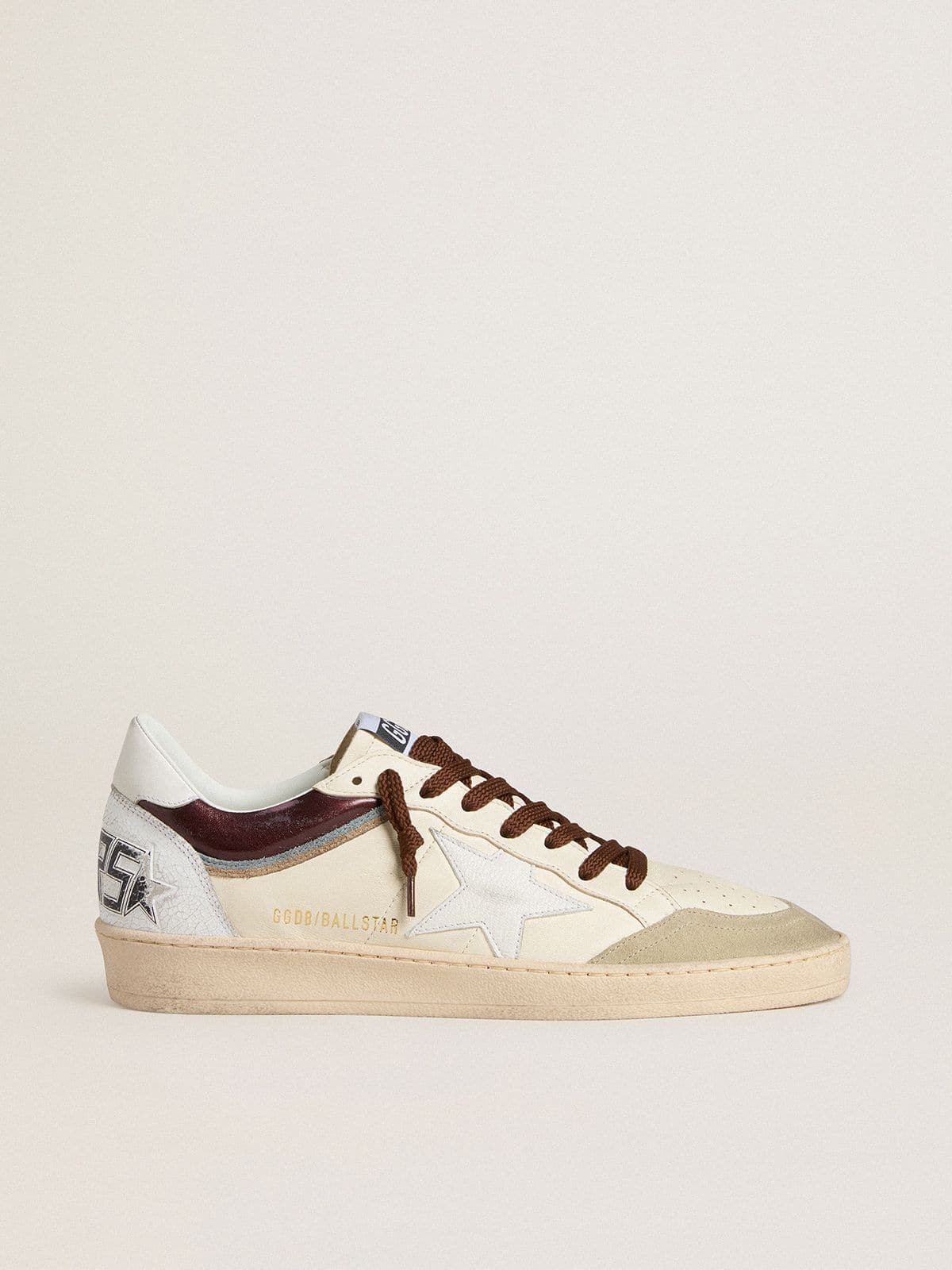 Golden Goose - Men's Ball Star LTD in nappa with nappa star and leather heel tab in 