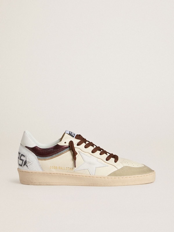 Golden Goose - Men's Ball Star LTD in nappa with nappa star and leather heel tab in 
