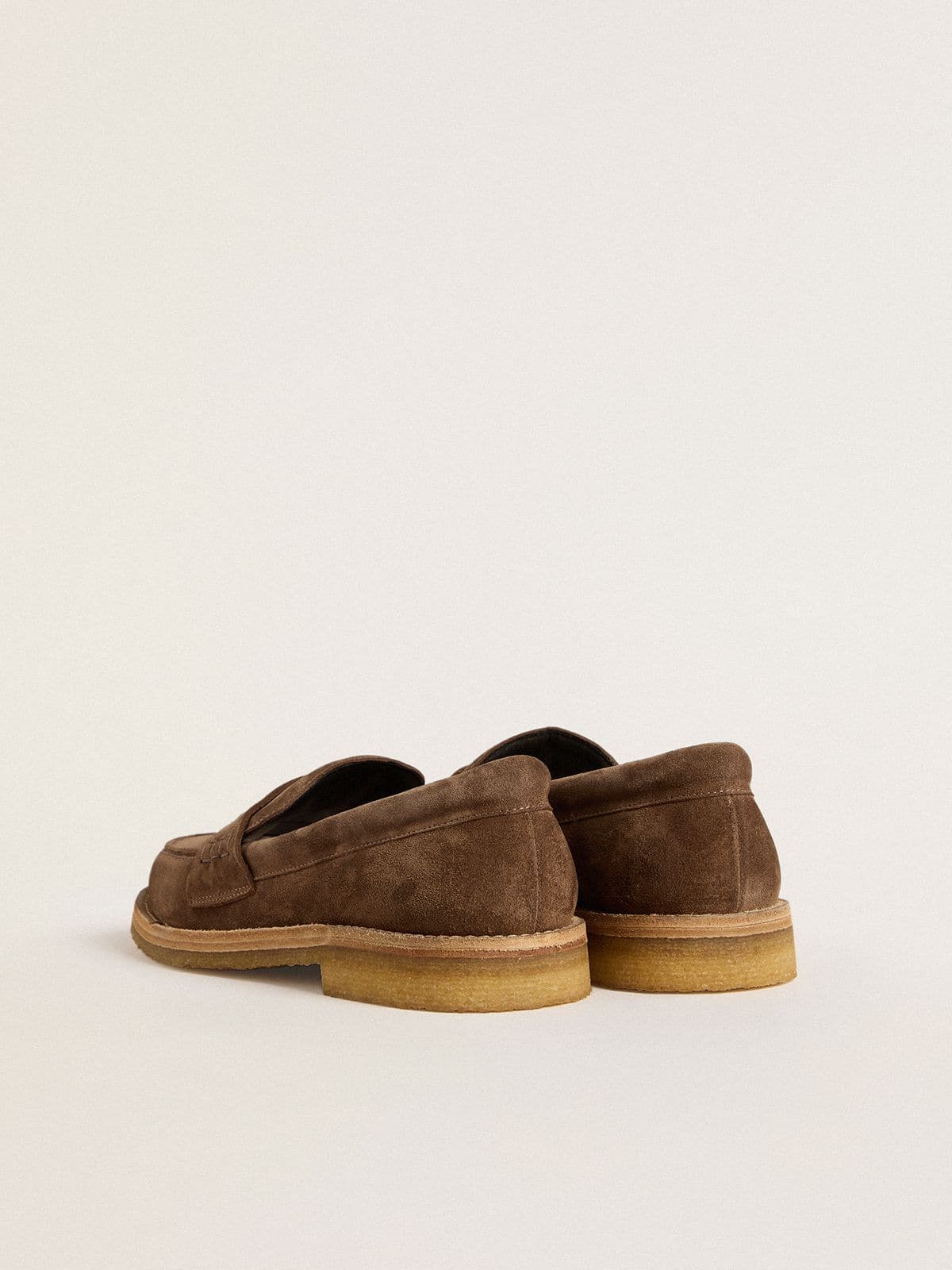 Golden Goose - Men's Jerry loafer in dove-gray suede in 