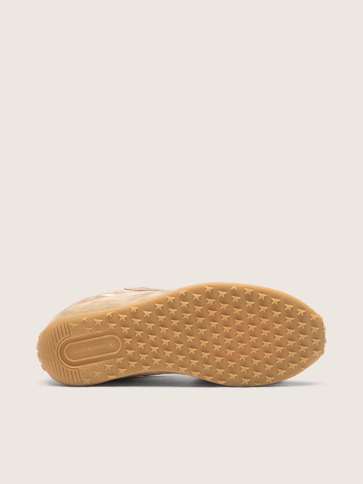 Men's Marathon Speed with tobacco suede upper and silver star