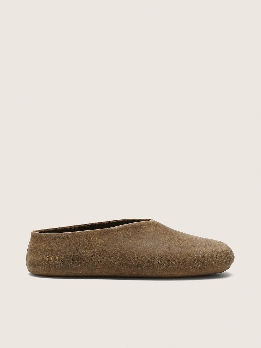 Tierra homme en cuir velours kaki — Golden Goose