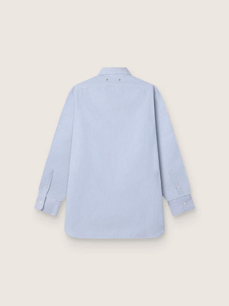 Golden Goose - Men's shirt with narrow stripes in 