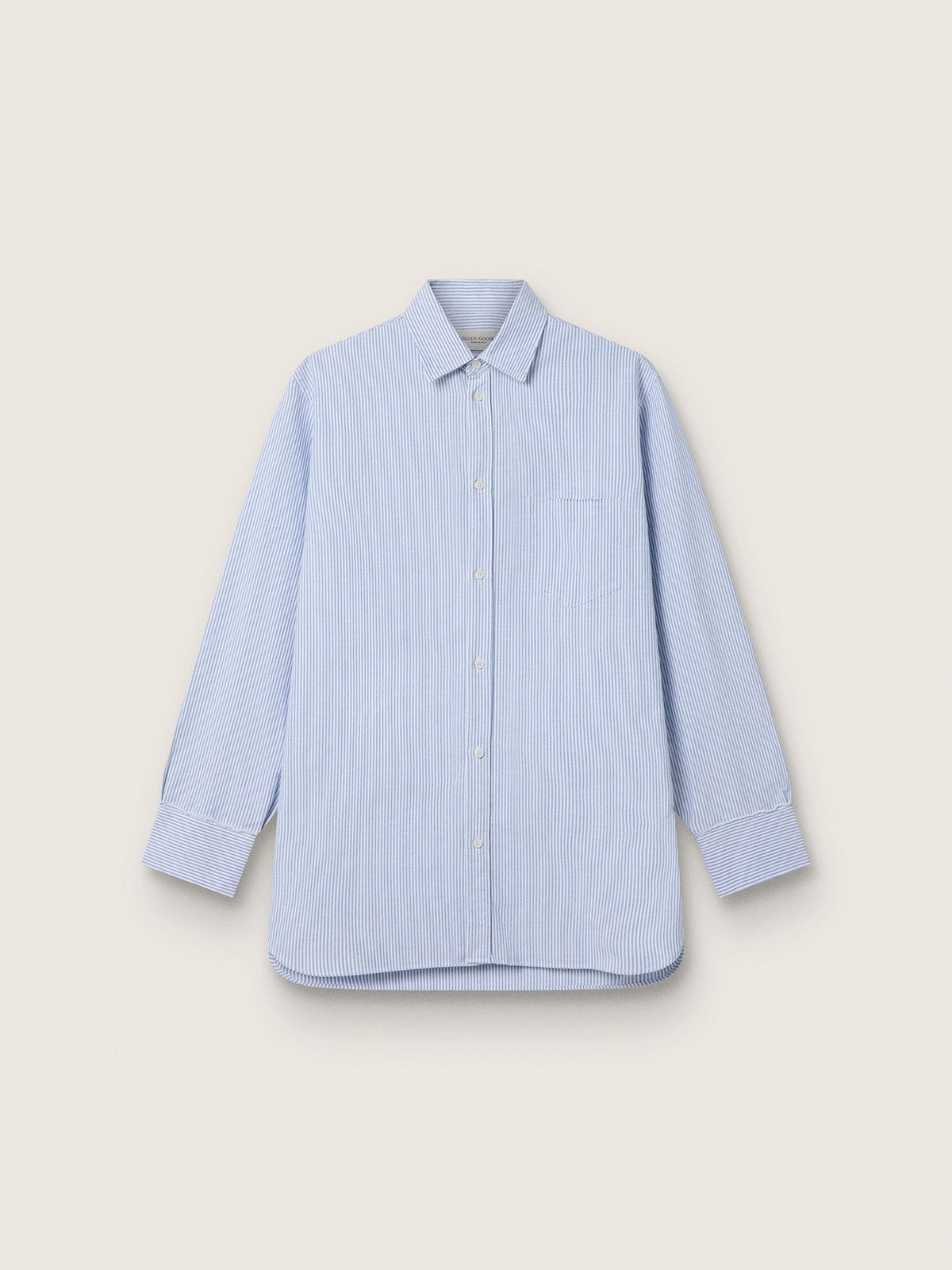 Chemise homme à rayures bâton — Golden Goose