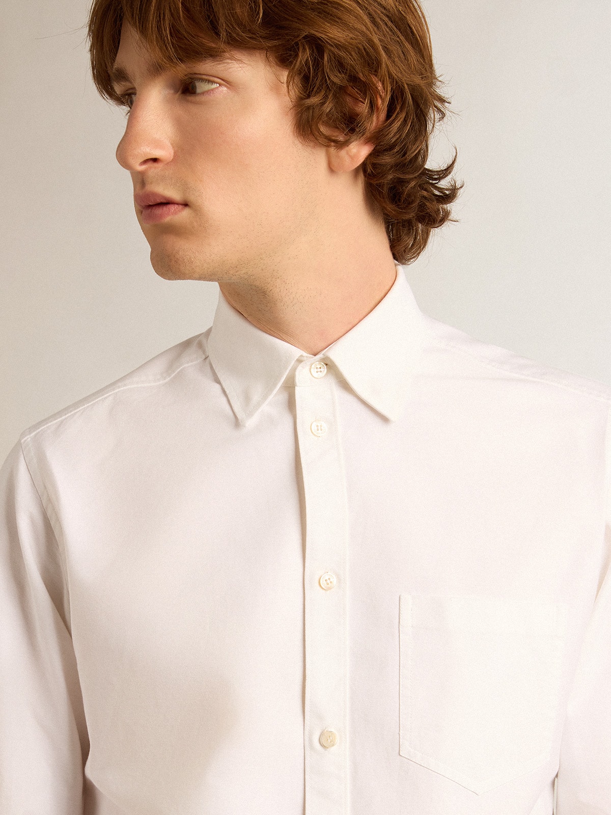 Golden Goose - White cotton shirt in 