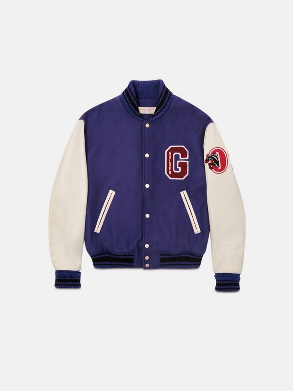 Aleandro bomber jacket with print on the back