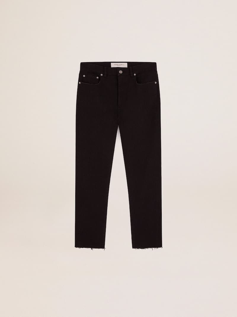 Men's black skinny jeans