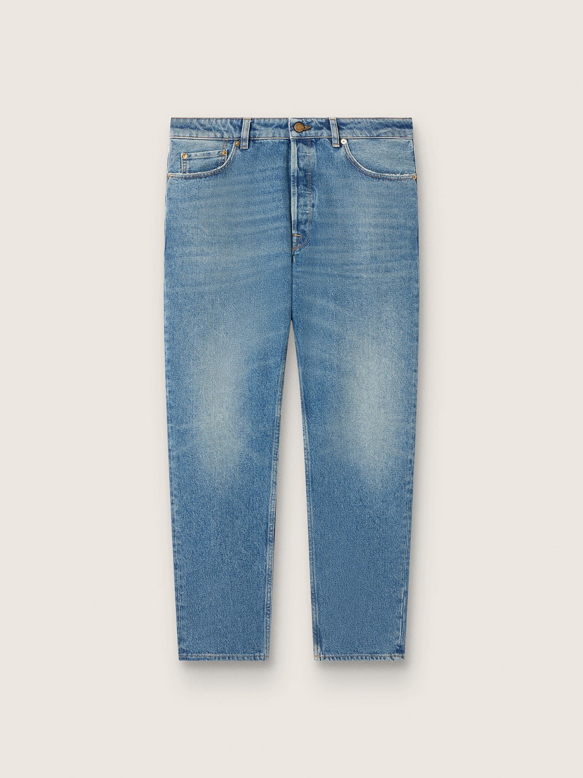 Jean slim homme au délavage moyen — Golden Goose