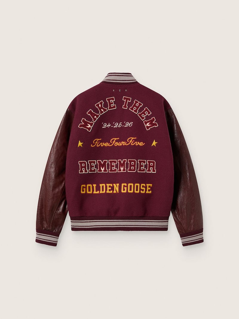 Golden Goose - Golden Goose | FiveFourFive Veste bomber homme oversize bordeaux in 