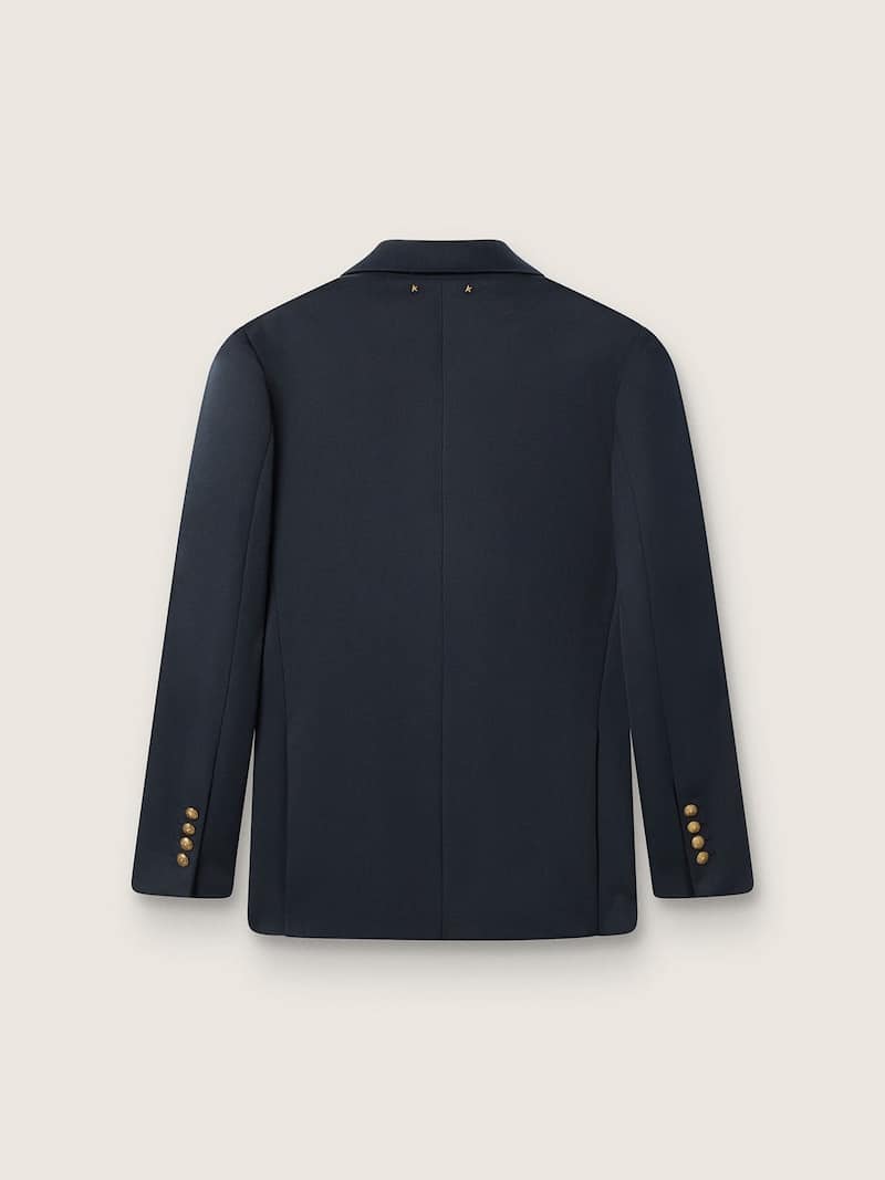 Golden Goose - Blazer crois&eacute; homme bleu fonc&eacute; in 