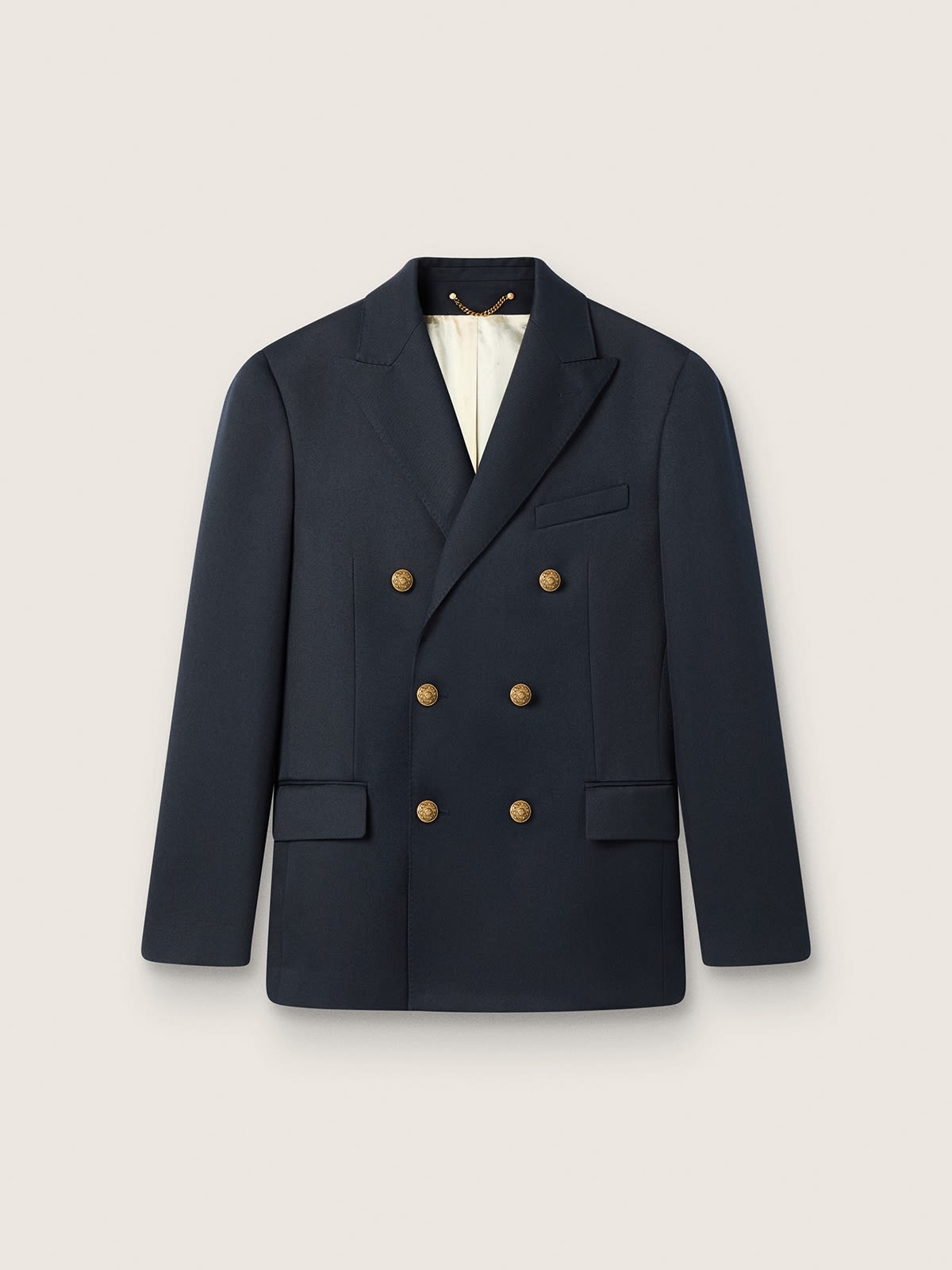 Blazer croisé homme bleu foncé — Golden Goose