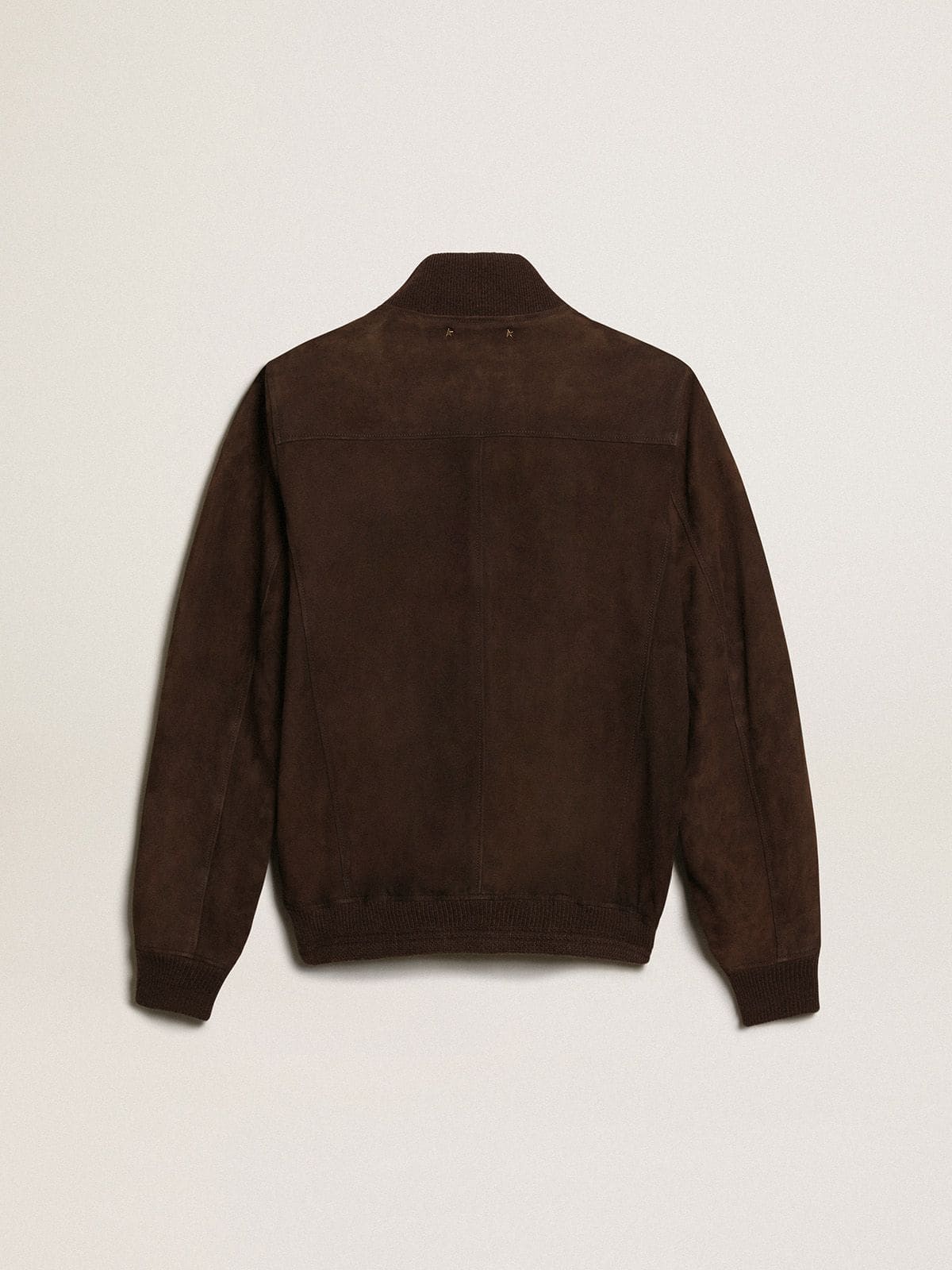 Golden Goose - Golden Collection flight jacket in dark brown suede in 