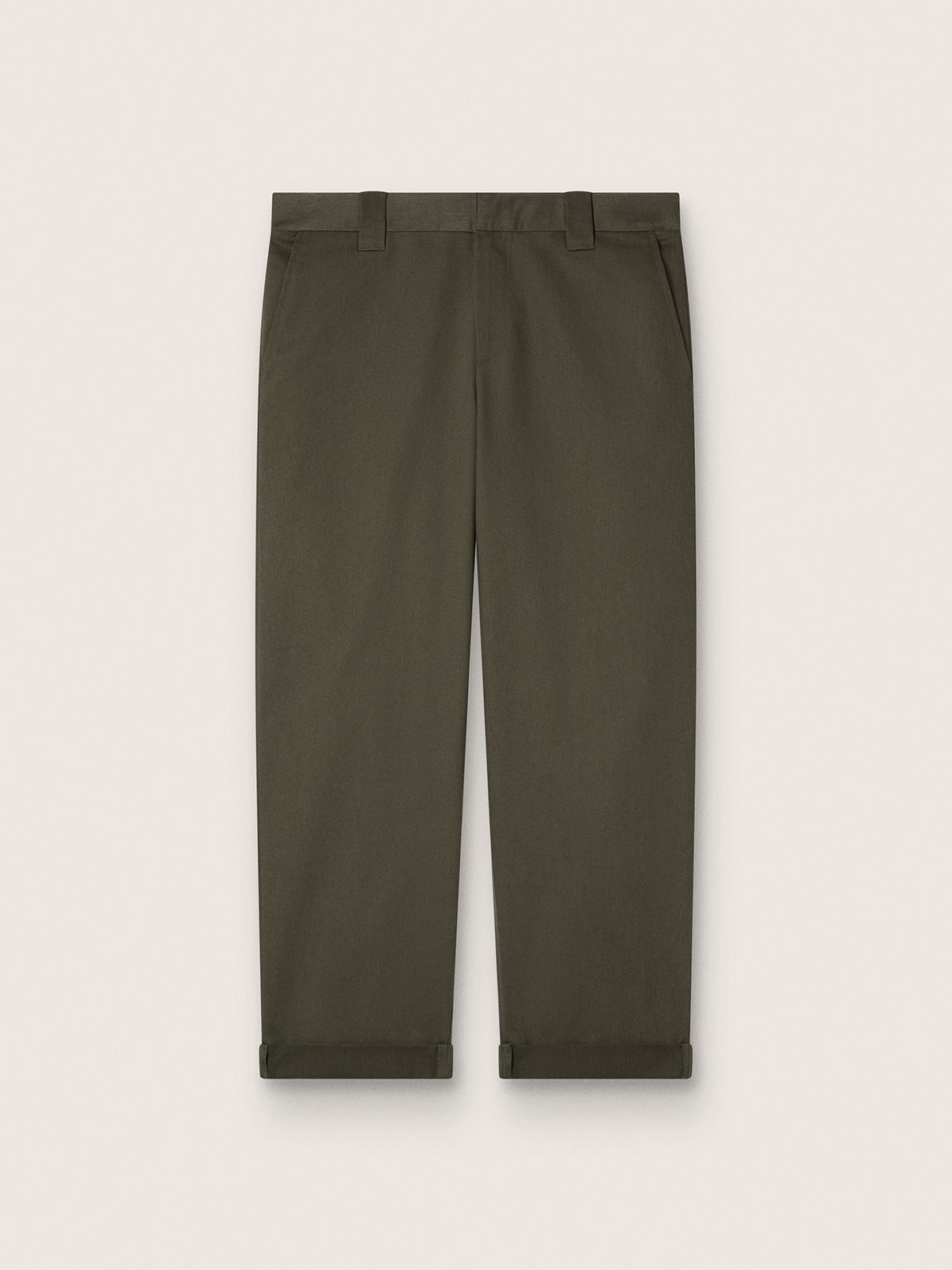 Pantalon chino Golden Collection vert militaire — Golden Goose