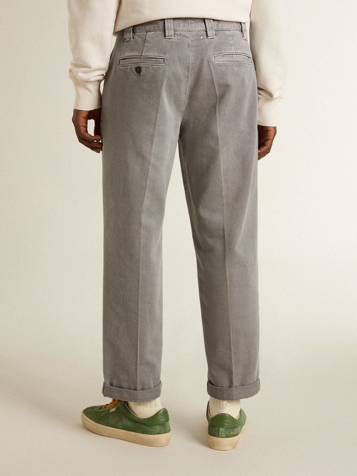 ジャケット THE MANNEI FW22 GRENADA PANTS (GRENADA_PANTGREY) THE MANNEI - WOOL BLEND GRENADA PANTS - Eleonora Bonucci