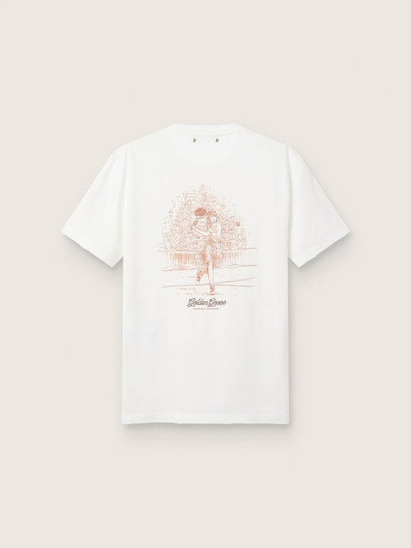 Women&rsquo;s T-shirt with print on the back