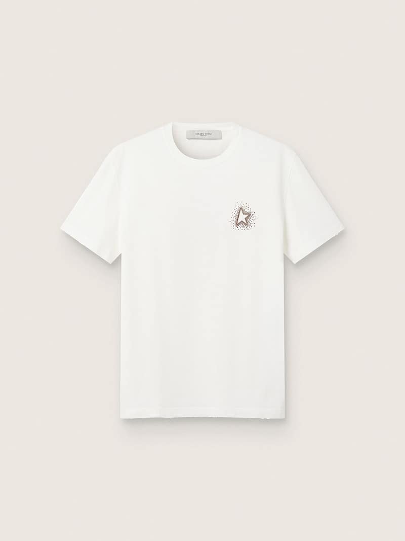 T-shirt donna con stampa sul retro
