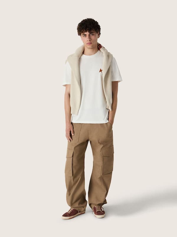 Men&rsquo;s T-shirt with print on the back