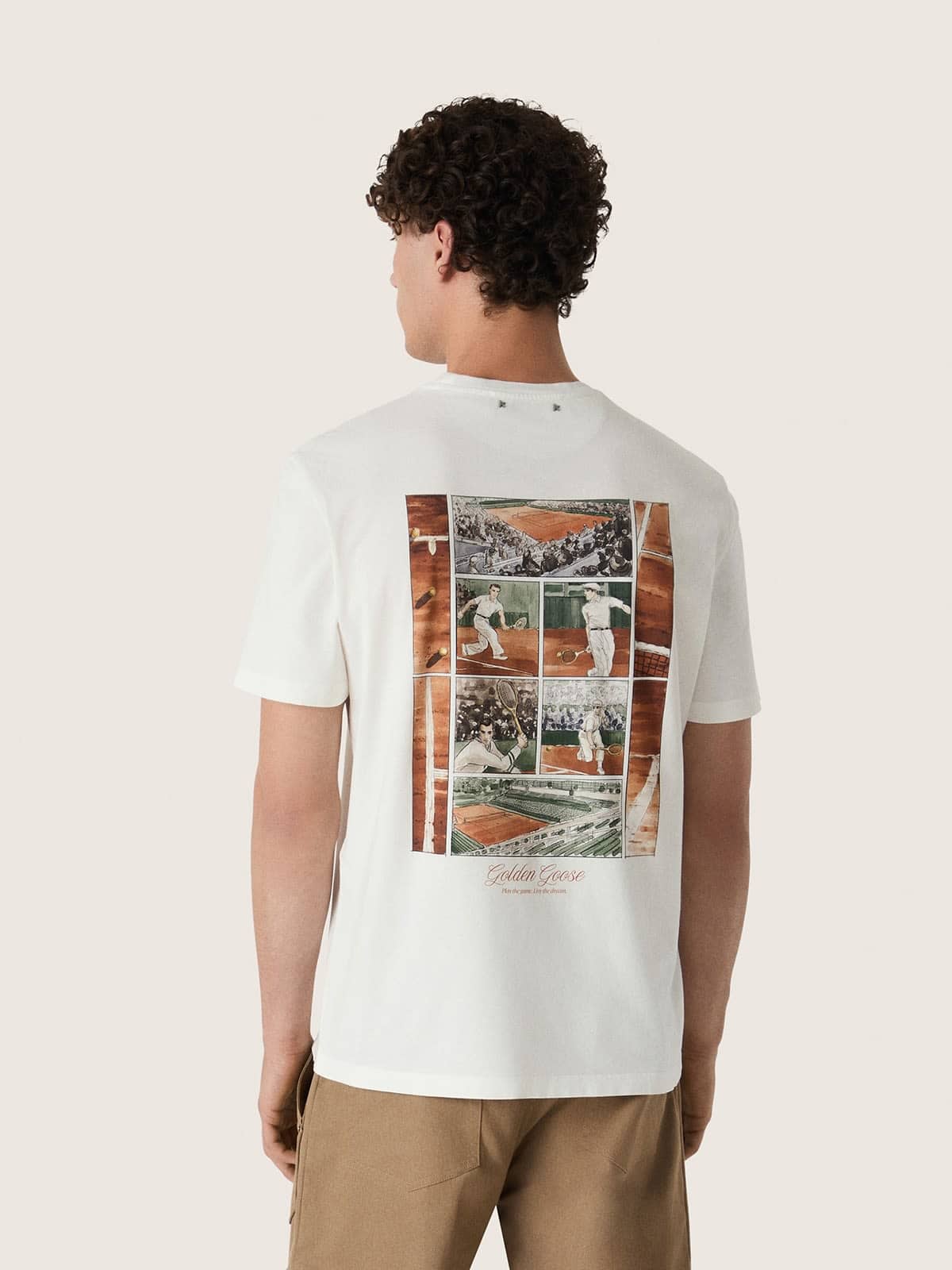 Tシャツ メンズ バックプリント