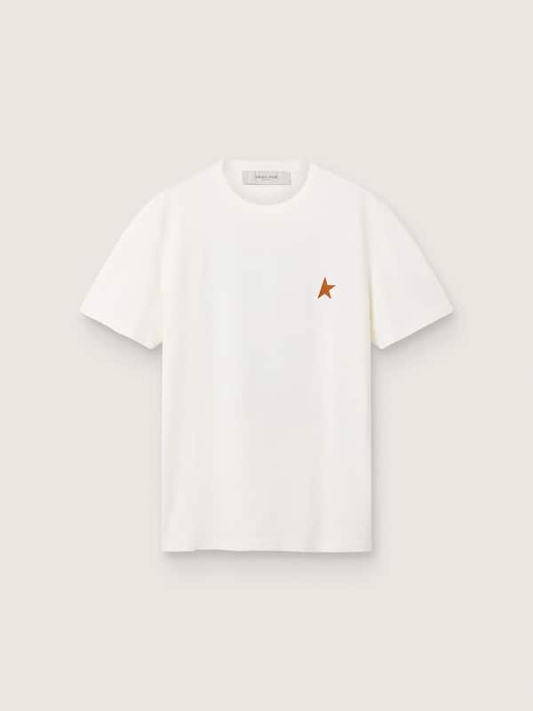 Golden Goose - Men&rsquo;s T-shirt with print on the back in 