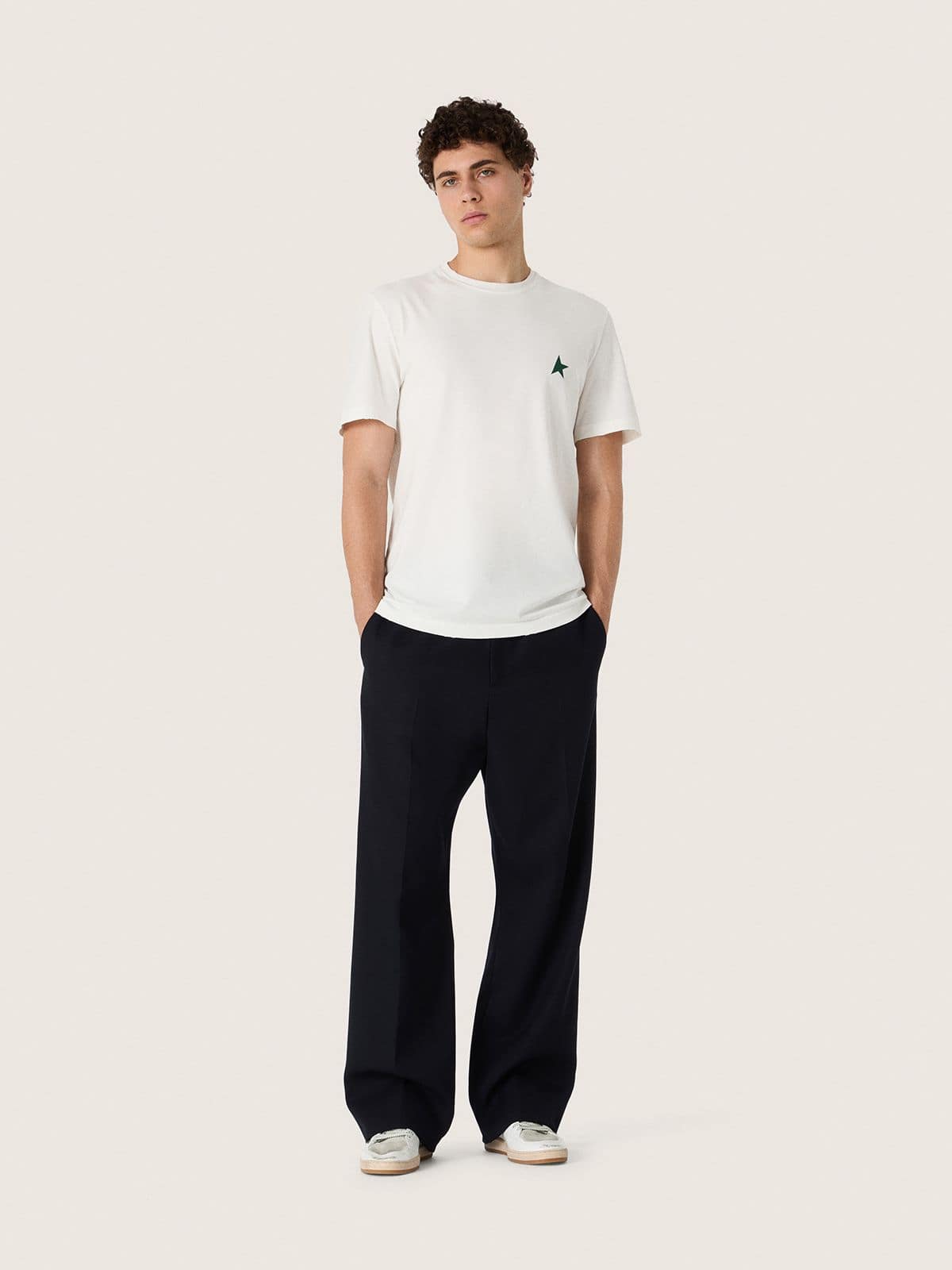 Golden Goose - Camiseta de hombre con estampado en la espalda in 