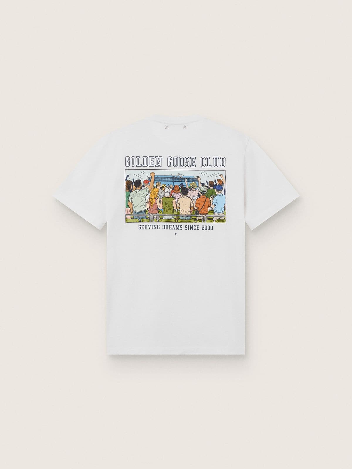 Men&rsquo;s T-shirt with print on the back
