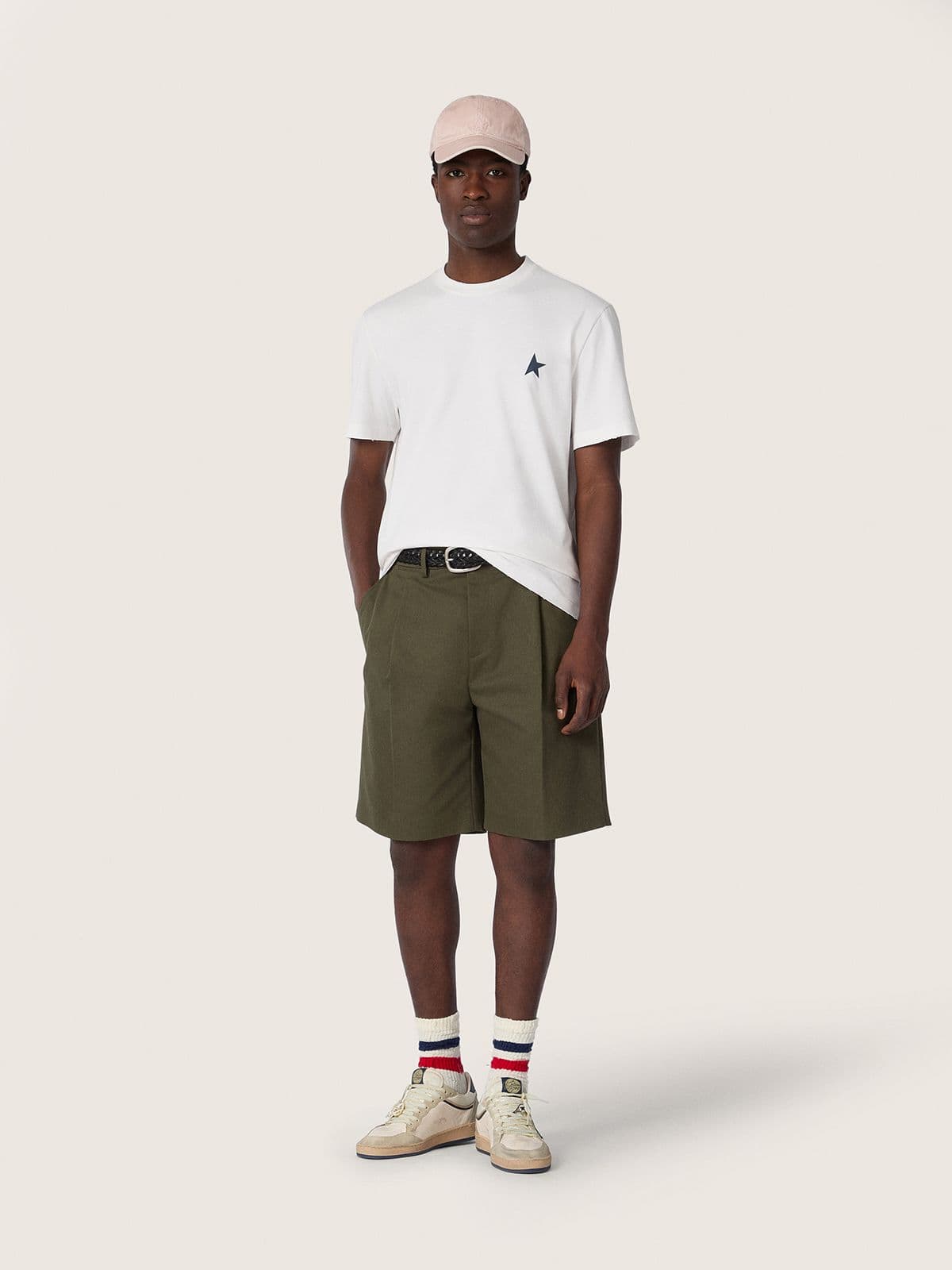 Men&rsquo;s T-shirt with print on the back