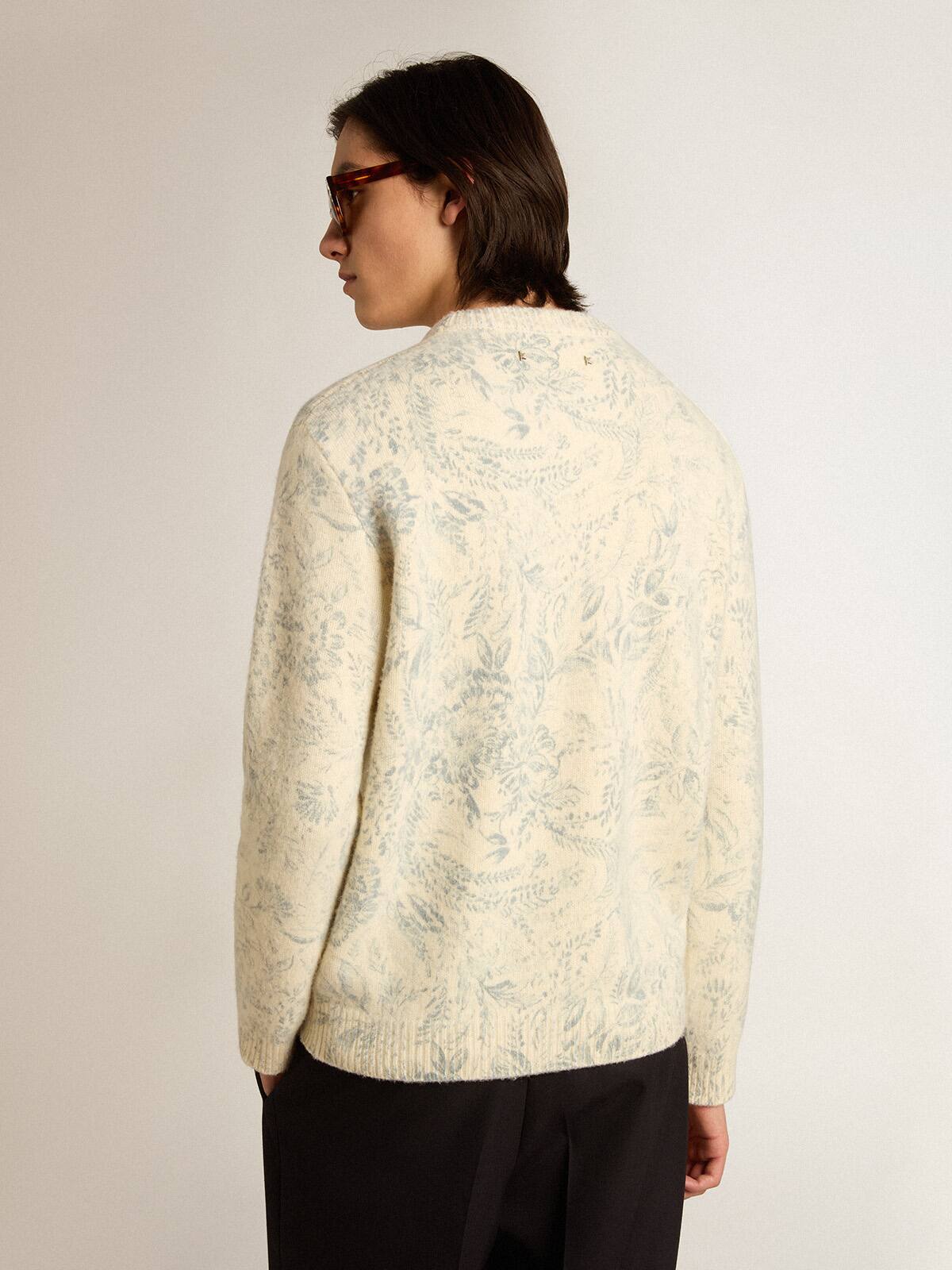 VogeLuxe | Men’s Wool Jacquard Sweater main image 1