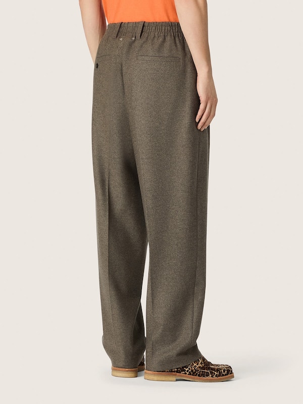 Golden Goose - Graue Herrenhose aus Wolle in 