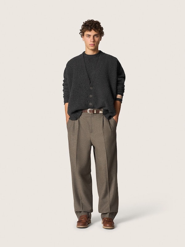 Golden Goose - Graue Herrenhose aus Wolle in 
