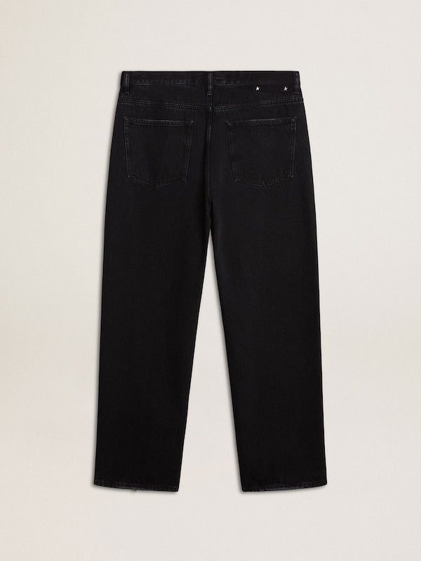Golden Goose - Men's black one-wash jeans in 