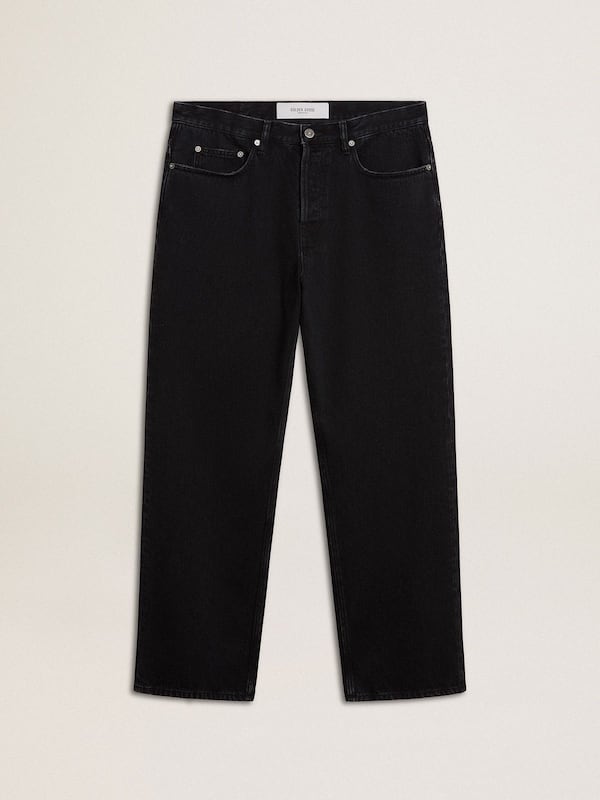 Golden Goose - Men's black one-wash jeans in 