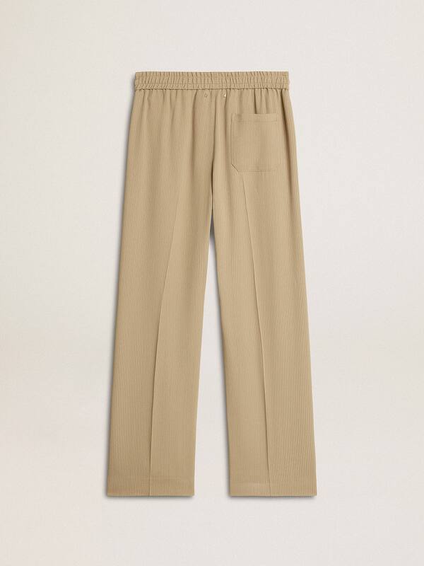 Golden Goose - Men's travertine-colored joggers  in 