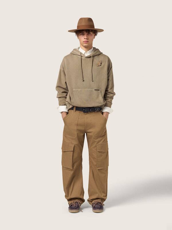 Golden Goose - Beige khaki cargo pants in 