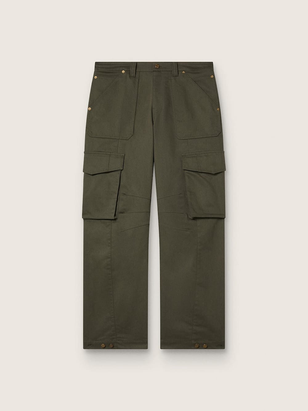 Pantalon cargo vert olive — Golden Goose