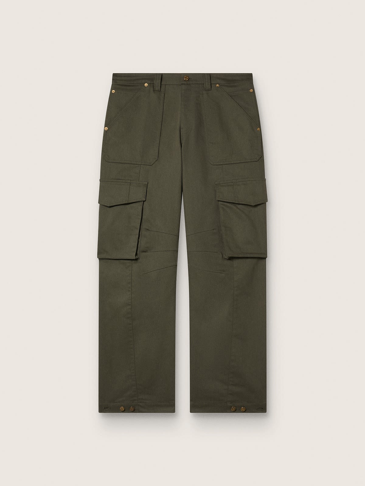 Pantalon cargo vert olive — Golden Goose