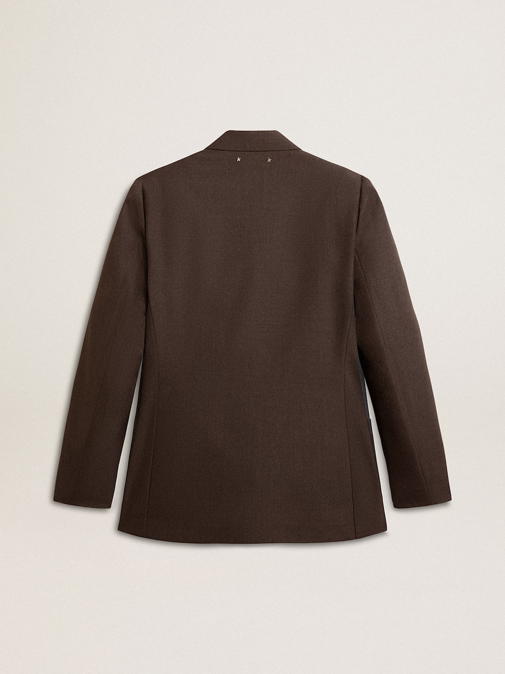 Golden Goose - Men's tailored jacket in anthracite gray virgin wool in 