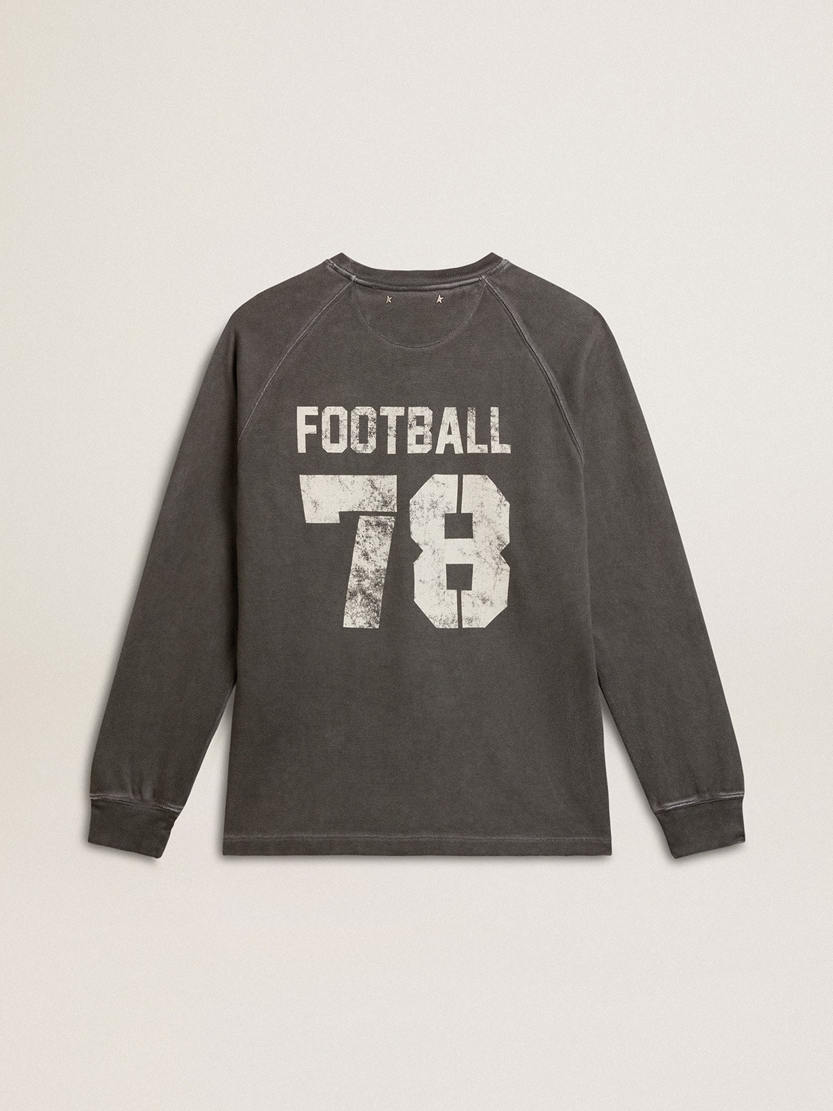 Tシャツ・カットソー GOLDEN GOOSE Men T Shirts GMP01220P000671 60318 grey Golden Goose Grey Cotton T-shirt | italist